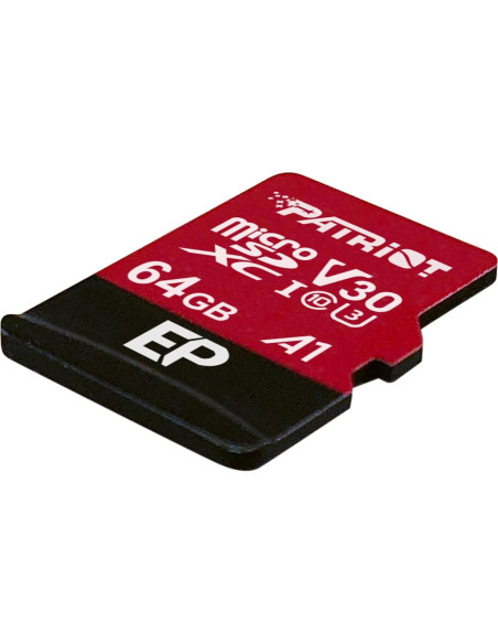 Tarjeta Micro SD Patriot Memory 64GB A1 V30 4K para Android Tarjeta Micro SD Patriot Memory 64GB A1 V30 4K para Android