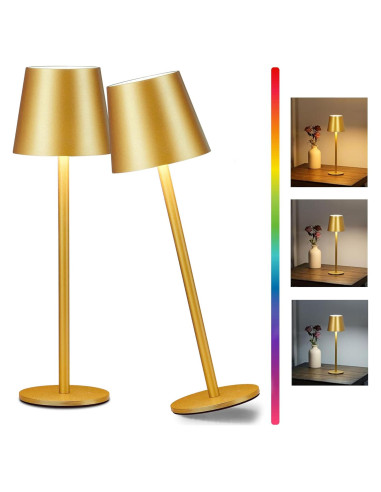 Lámpara de Mesa Inalámbrica RGB Faithorse 5200mAh 2 Paquetes