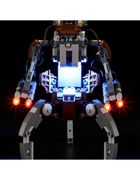 Kit de Luz BOOZUU para LEGO 75381 Droideka - Iluminación LED