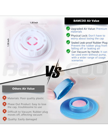 Bolsas de Sellado al Vacío BAMCOO 16 Piezas Variadas