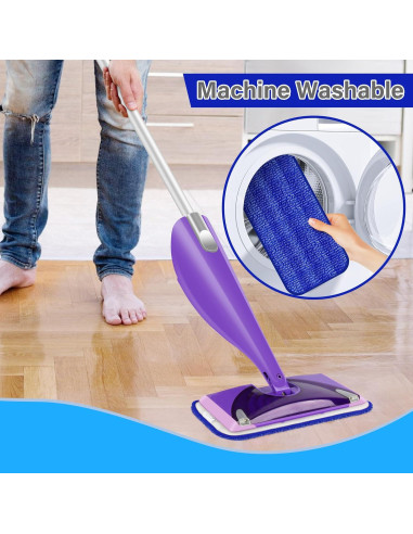 Paños Reutilizables para Mopa Swiffer WetJet - 7 Unidades Microfibra