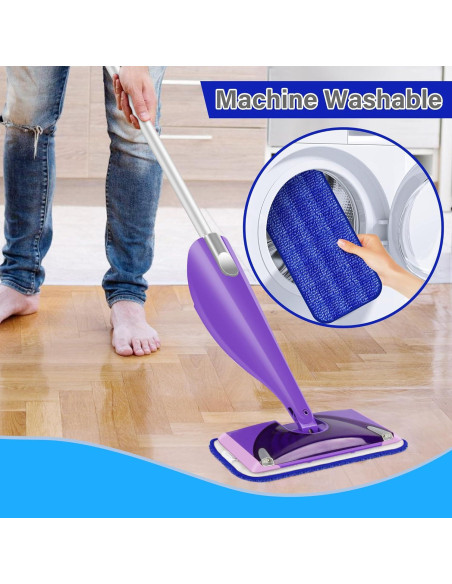 Paños Reutilizables para Mopa Swiffer WetJet - 7 Unidades Microfibra