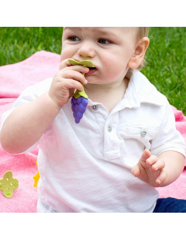 Mordedor Innobaby Teethin Smart Manzana Libre de BPA 10.16 cm