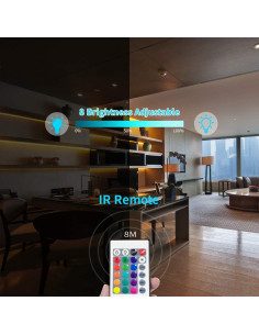 Luces LED de tira 3m Britto RGB para TV 117-165 cm con control remoto 2