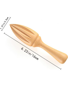 Exprimidor Manual de Cítricos de Madera Toaazhy - 2 Pcs 2