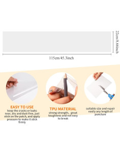 Kit de Parches Inflables Autoadhesivos TPU Photect 85x115 cm 2