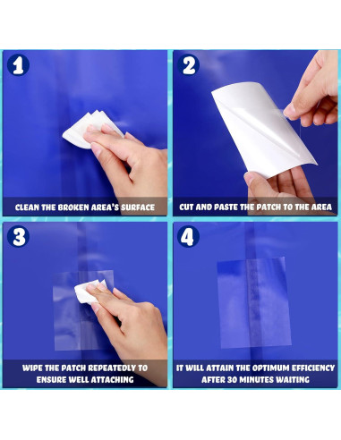 Kit de Parches Inflables Autoadhesivos TPU Photect 85x115 cm