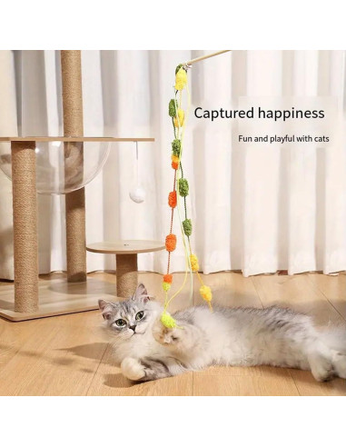 Varitas Interactivas para Gatos IUHKBH - 3 PCS con Campana