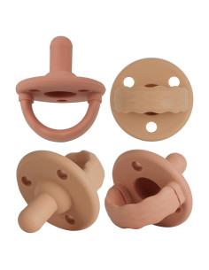 Chupete de Silicona Grado Alimenticio TG1104 - 4 Piezas