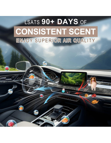 Ambientadores de coche L'Odeur Vill Coco - 2 difusores colgantes