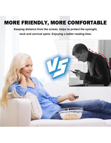 Control Remoto LANGREE para Pasar Páginas Kindle y Kobo Negro