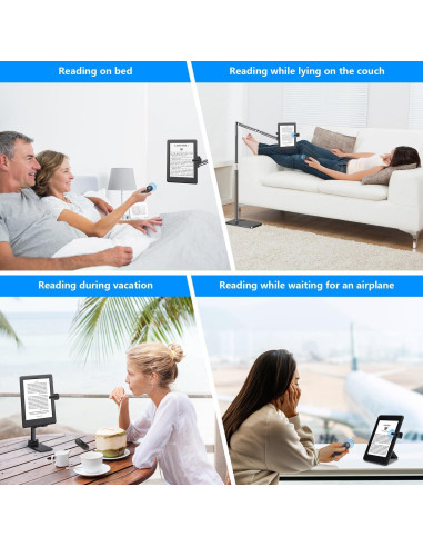 Control Remoto LANGREE para Pasar Páginas Kindle y Kobo Negro