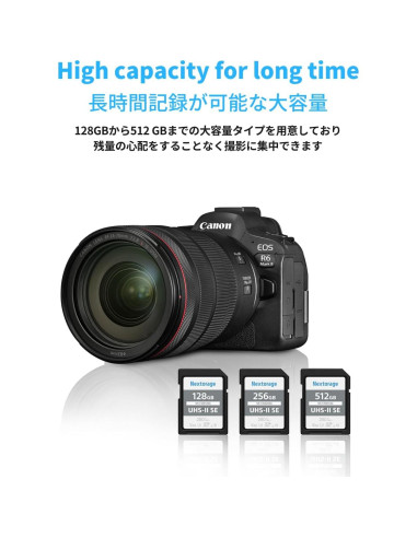 Nextorage 128GB 2 Pack SDXC UHS-II V60 100MB/s 280MB/s