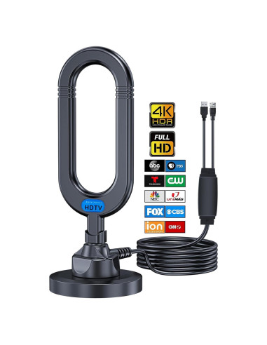 Antena de TV WU-MINGLU 4K Digital HDTV Interior 306g