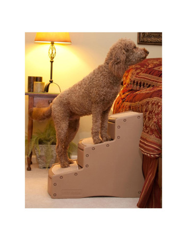 Escalera para Mascotas Pet Gear Easy Step III Extra Ancha 3 Escalones