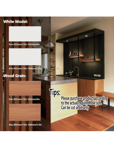 Cubiertas de Ventilación Magnéticas HIDAMAZY 10.16x30.48cm - Paquete de 3