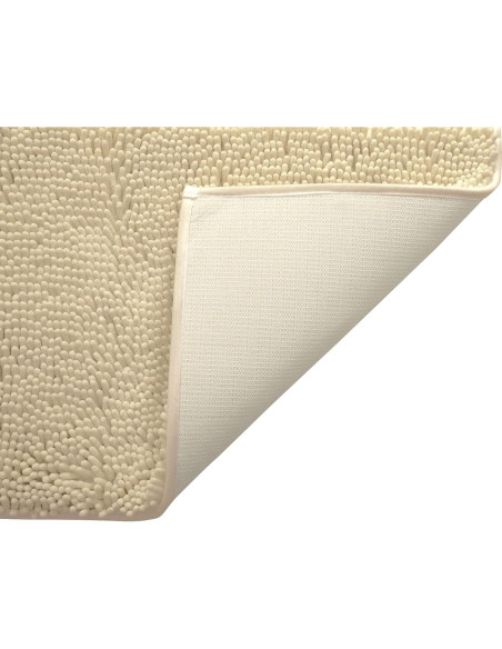 Alfombra de Baño Antideslizante KAMA BRIDAL Beige 30x30 cm