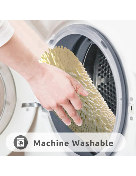 Alfombra de Baño Antideslizante KAMA BRIDAL Beige 30x30 cm