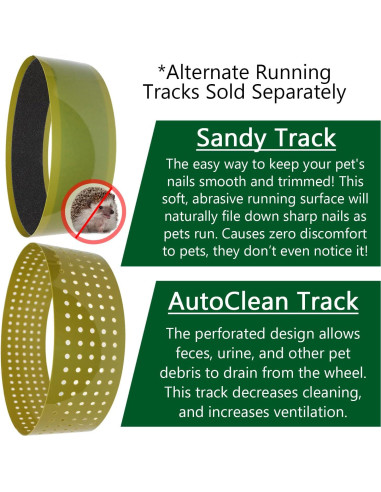 Pista de Recorte Texturizada Sandy para Rueda Silent Runner 30cm