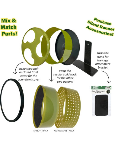 Pista de Recorte Texturizada Sandy para Rueda Silent Runner 30cm