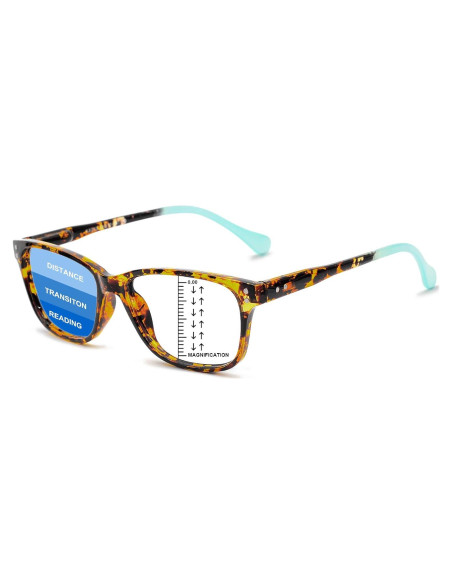 Gafas de Lectura Progresivas MARE AZZURO Mujeres Bloqueo Azul