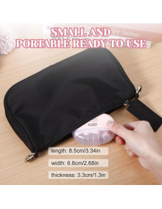 Cortauñas Eléctrico 3 en 1 Keggaen Rosa con Luz y Lima 2