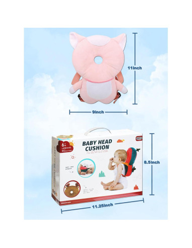 Arnés de Seguridad para Niños Pequeños con Correa 2.5m - Mochila Dinosaurio