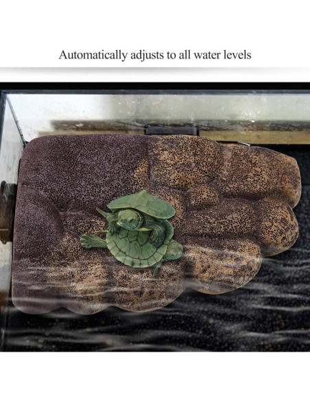 Isla Flotante Semi Acuática Pssopp NS-78 Resina 16x11cm