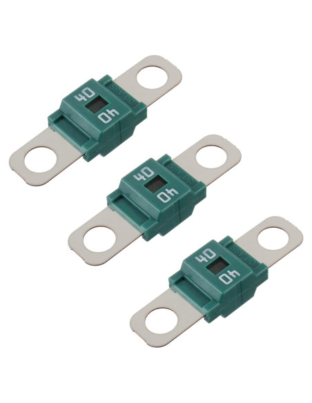 Fusible Midi BOJACK 40A - Paquete de 3 para Vehículos