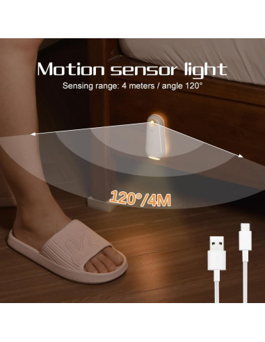 Luz de Inodoro LED con Sensor de Movimiento YF-TOW 8 Colores