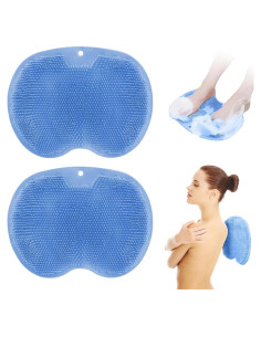 Alfombrilla Exfoliante para Pies de Ducha Yuuchoringee Azul