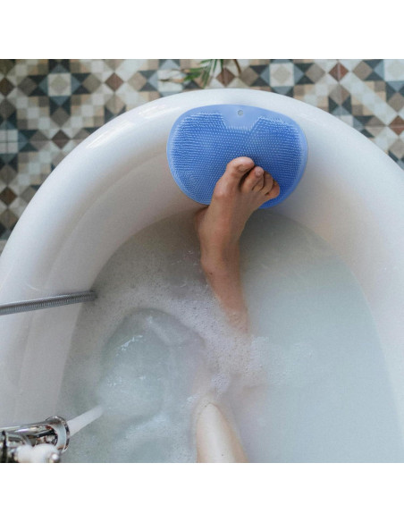 Alfombrilla Exfoliante para Pies de Ducha Yuuchoringee Azul