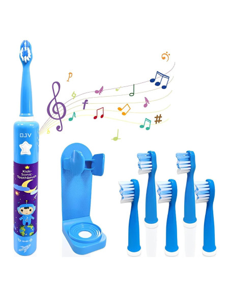 Cepillo de Dientes Eléctrico Musical OJV 8620 para Niños 3-14 Años