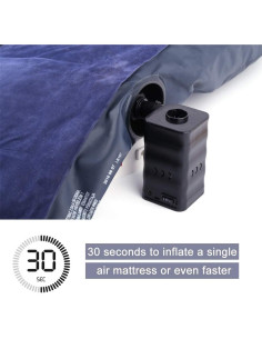 Bomba de Aire Eléctrica Woowind AP6, Inflador Portátil 6000mAh 2