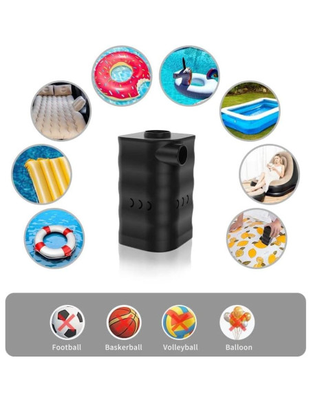 Bomba de Aire Eléctrica Woowind AP6, Inflador Portátil 6000mAh