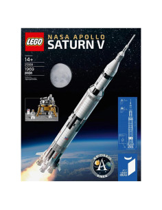 LEGO NASA Apollo Saturn V 1900 Piezas 100 cm Juguete Espacial