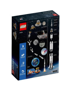 LEGO NASA Apollo Saturn V 1900 Piezas 100 cm Juguete Espacial 2