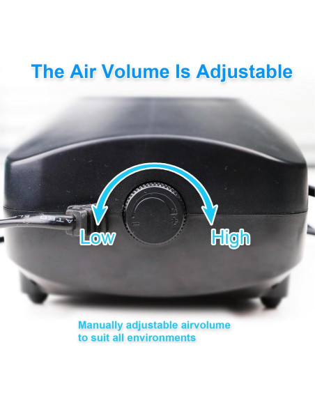 Bomba de Aire Coospider 12W Ultra Silenciosa para Acuario