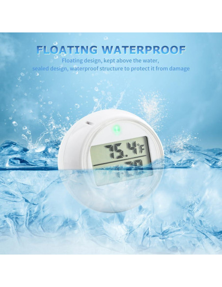 Termómetro de Baño de Hielo Bibabala con Temporizador LCD