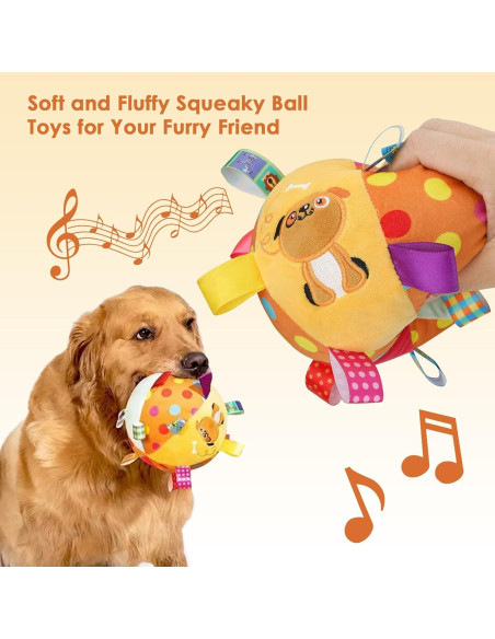 Juguete de Peluche Interactivo para Perros Letalong 15 cm