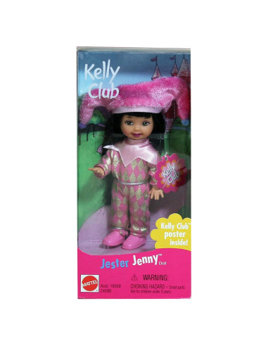 Muñeca Jester Jenny Mattel Kelly Club 11.4 cm 1999