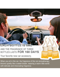 Paquete de 3 Ambientadores de Aire TONGFU Cítricos 10ml 2