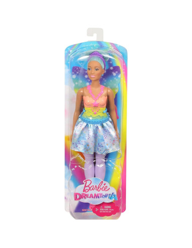Muñeca Hada Barbie Dreamtopia Rainbow Cove con Alas