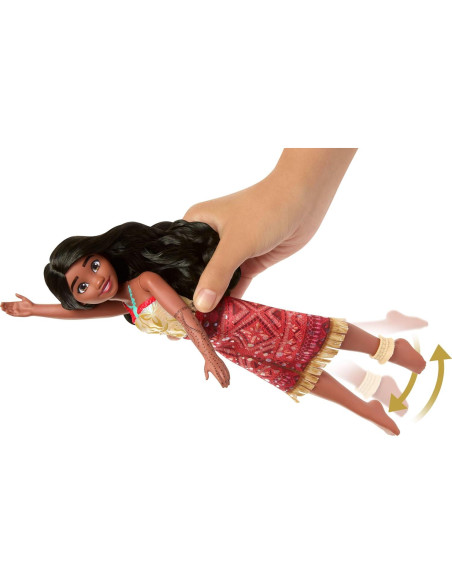 Muñeca Tautai Moana de Mattel Disney 28 cm, Cambia Color