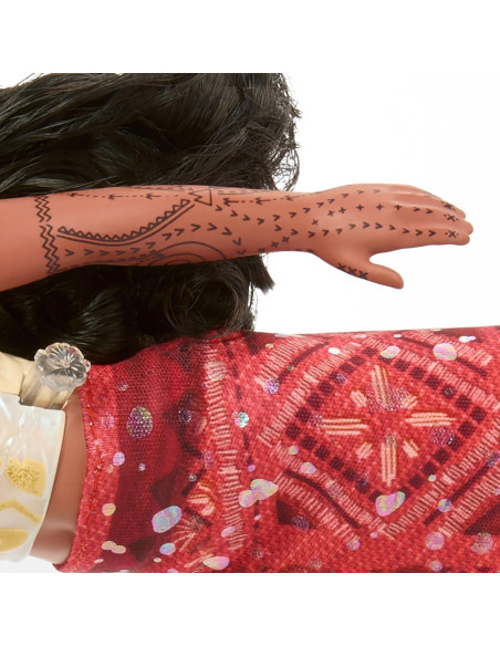 Muñeca Tautai Moana de Mattel Disney 28 cm, Cambia Color