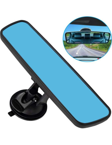 Espejo Retrovisor Interior Ajustable Vkinman 245x65mm Azul