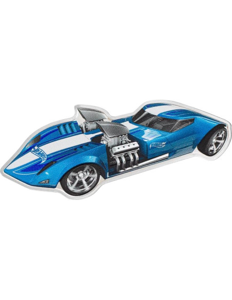 Moneda Hot Wheels Twin Mill 1 oz Plata Pura 2023