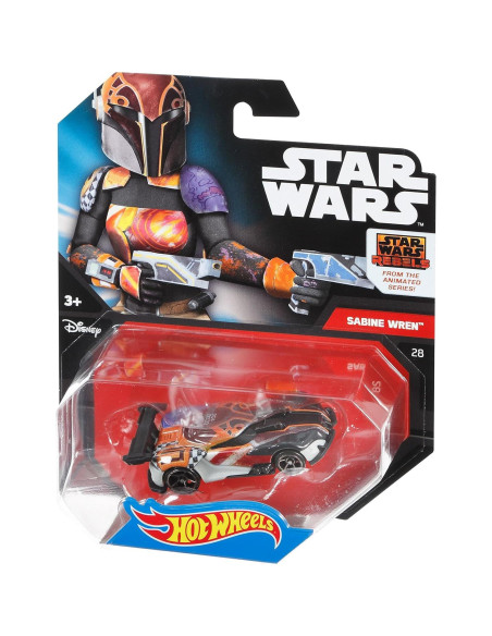 Hot Wheels Star Wars Coche a Escala 1:64 Sabine