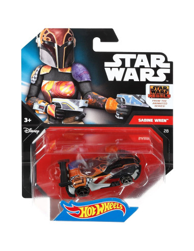Hot Wheels Star Wars Coche a Escala 1:64 Sabine
