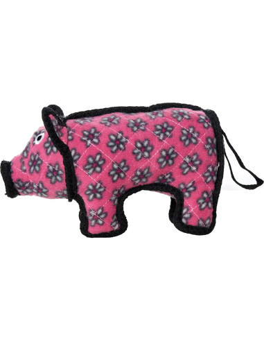 Juguete Suave para Perros TUFFY Cerdo Duradero Paquete de 2